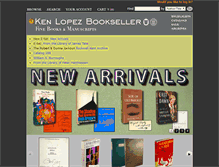 Tablet Screenshot of lopezbooks.com